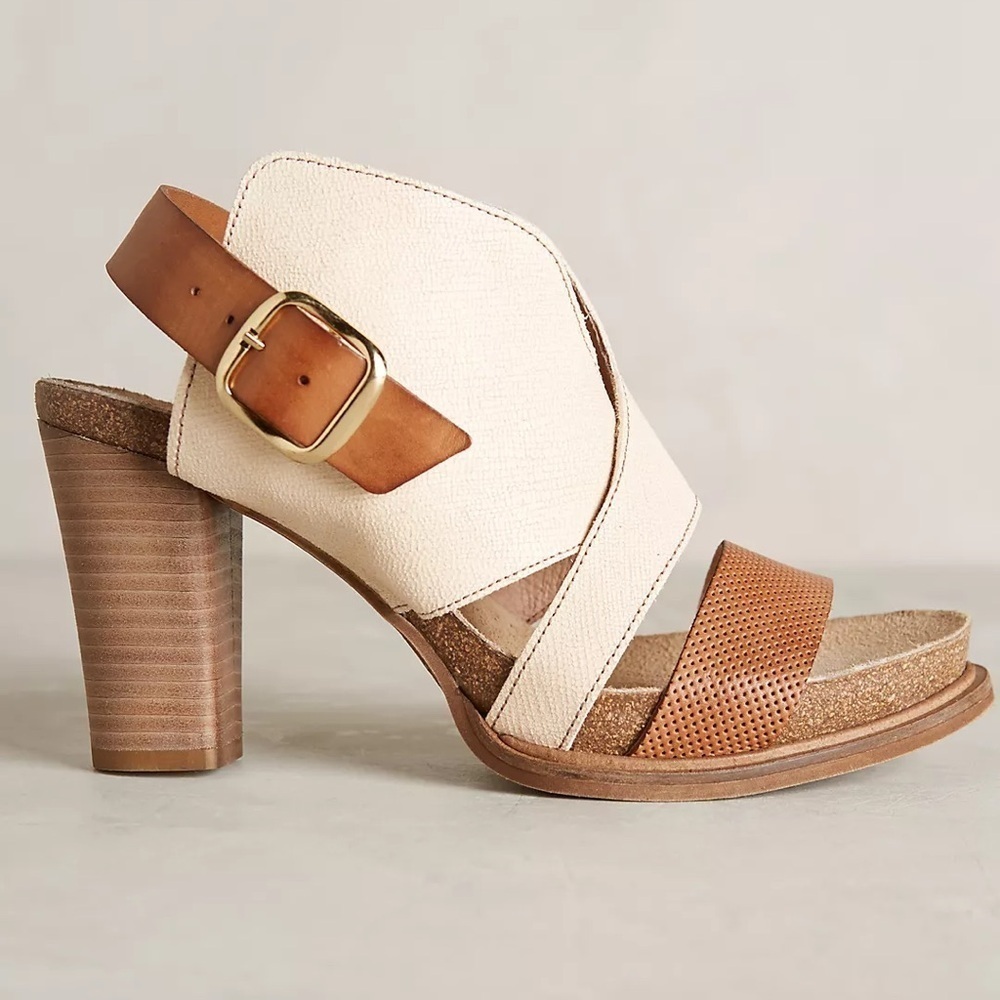 Coque Terra Anthropologie Sanne Shimmer
Wrap Heels